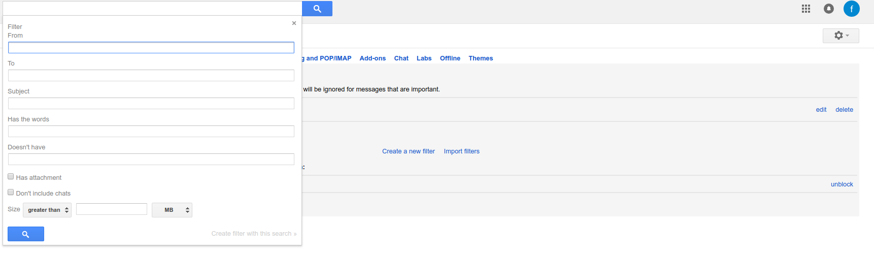 Create a label in gmail